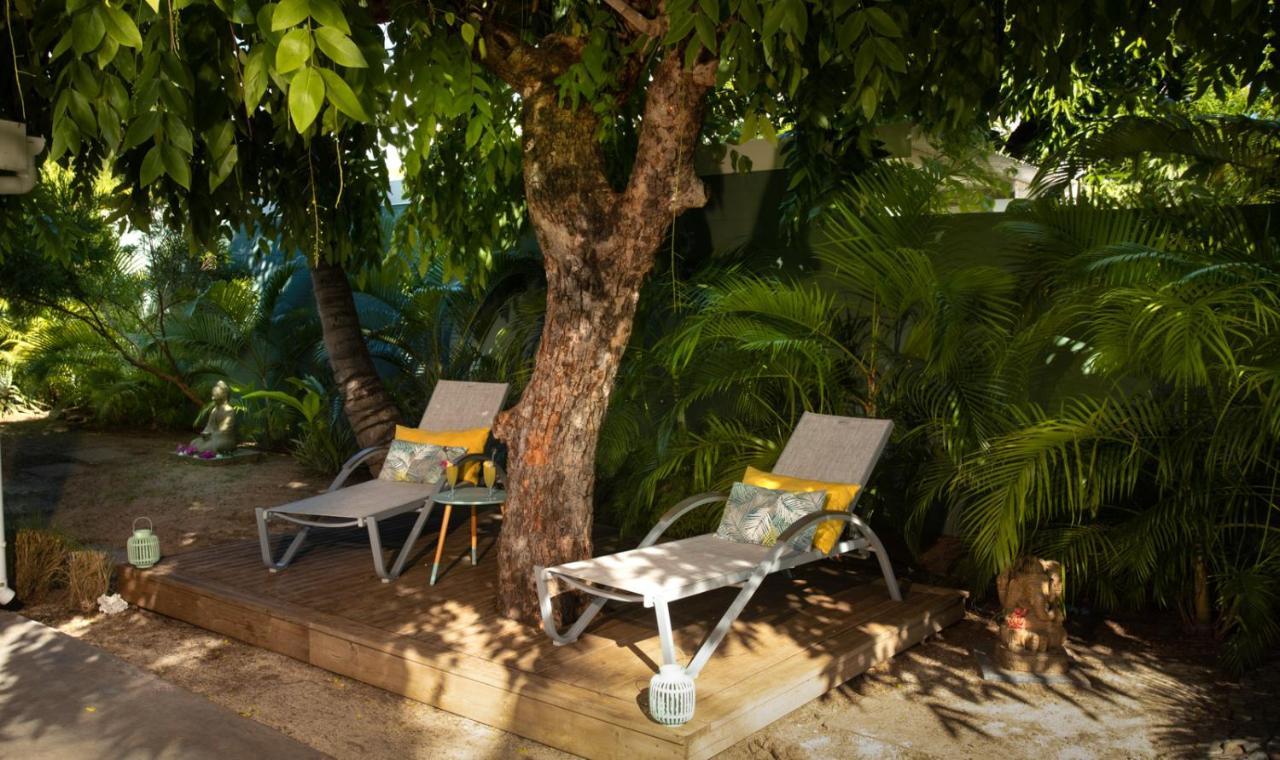 Jolie Case Creole, Lagon A Pied, Jardin Saint-Gilles-les Bains Eksteriør billede